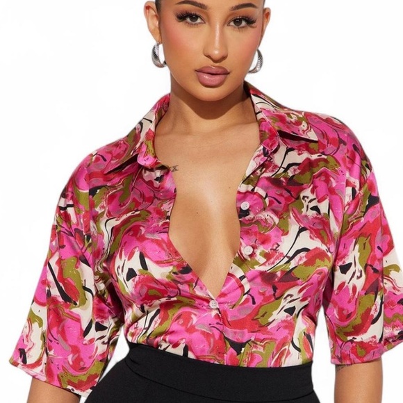 Abstract Blouse - Picture 2 of 5